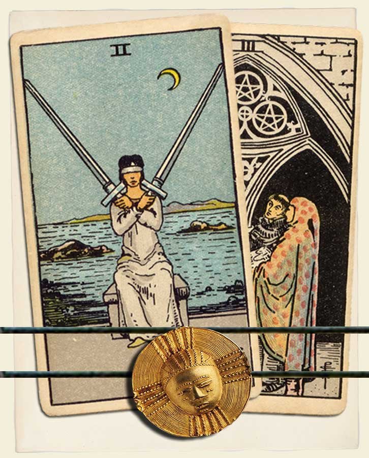 Two Of Swords And Three Of Pentacles Combination Reading With Insights