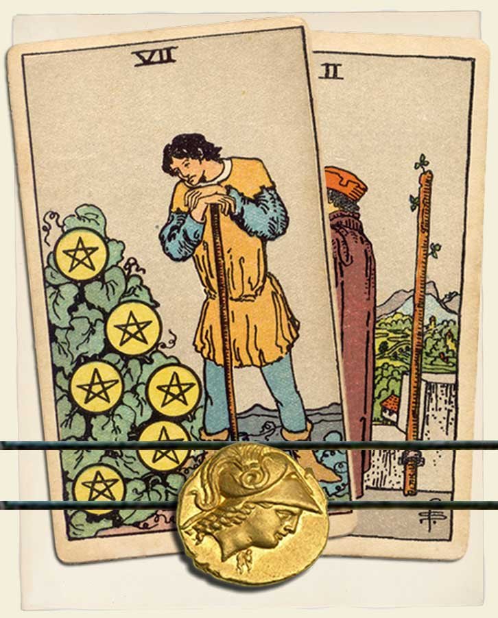 Seven Of Pentacles And Two Of Wands Combination Reading With Insights