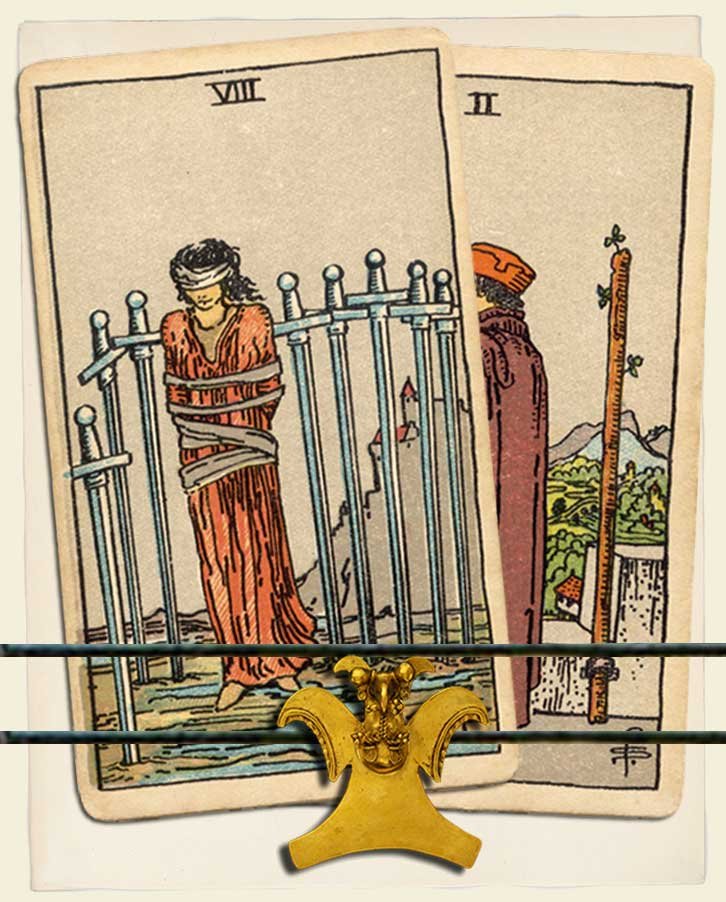 Eight Of Swords And Two Of Wands Combination Reading With Insights For