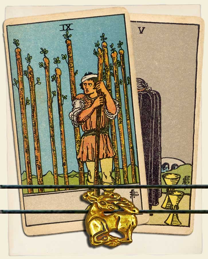 Nine Of Wands And Five Of Cups Combination Reading With Insights For