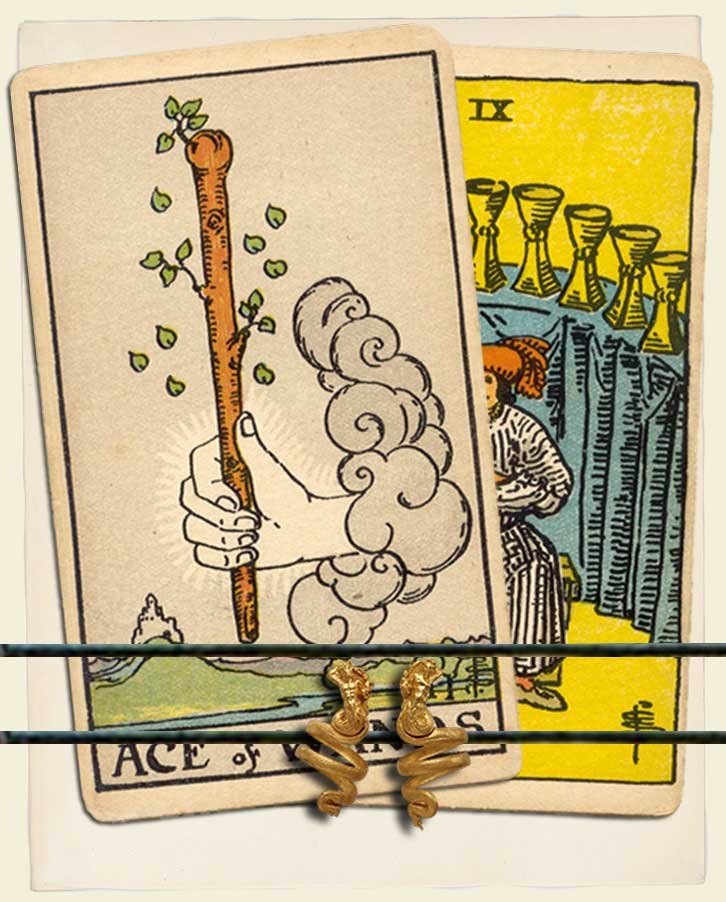 Ace Of Wands And Nine Of Cups Combination Reading With Insights For