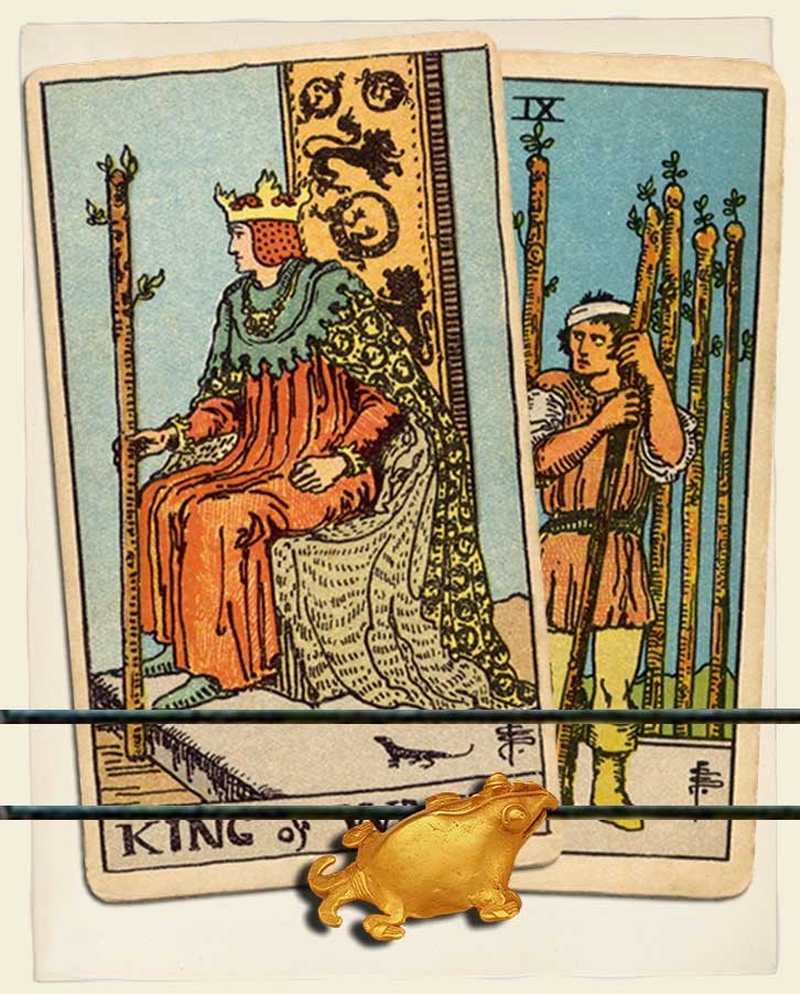 King Of Wands And Nine Of Wands Combination Reading With Insights For