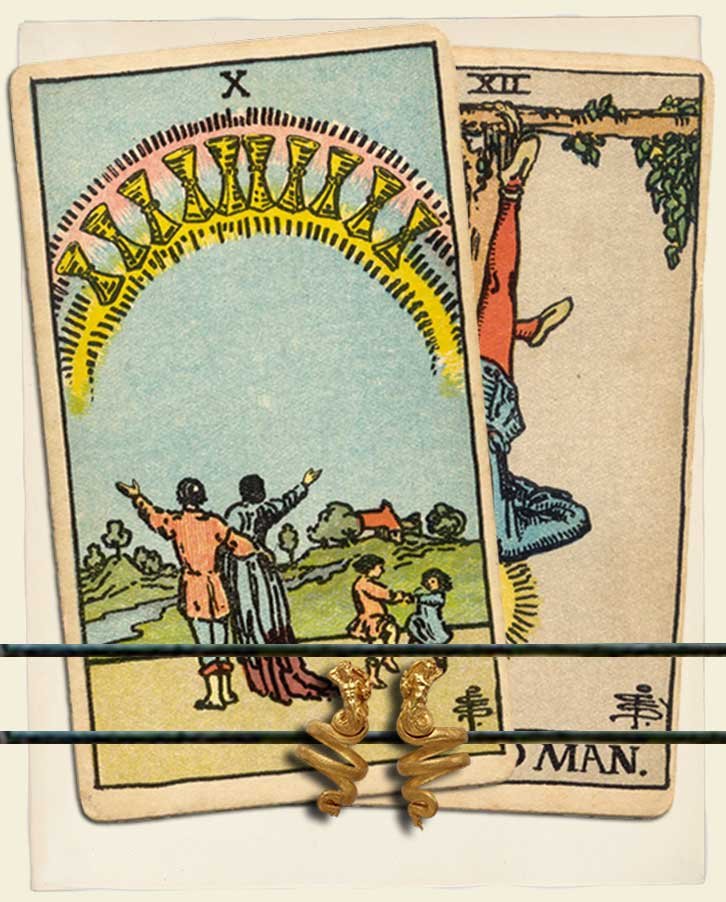 Ten of Cups and The Hanged Man Combination Reading (with insights for ...