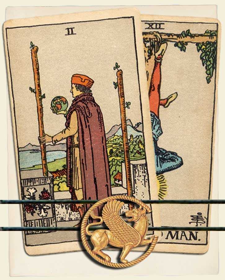 Two of Wands and The Hanged Man Combination Reading (with insights for ...