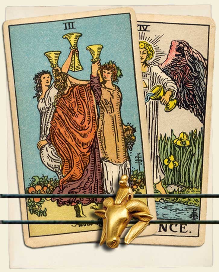 Three of Cups and Temperance Combination Reading (with insights for ...