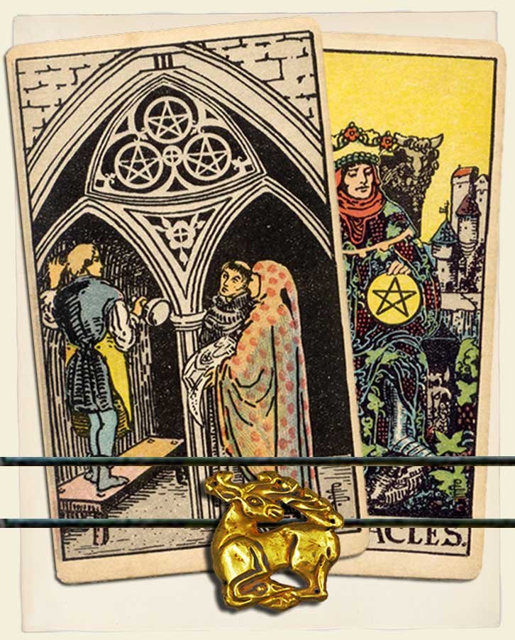 what does three of pentacles mean in a love reading