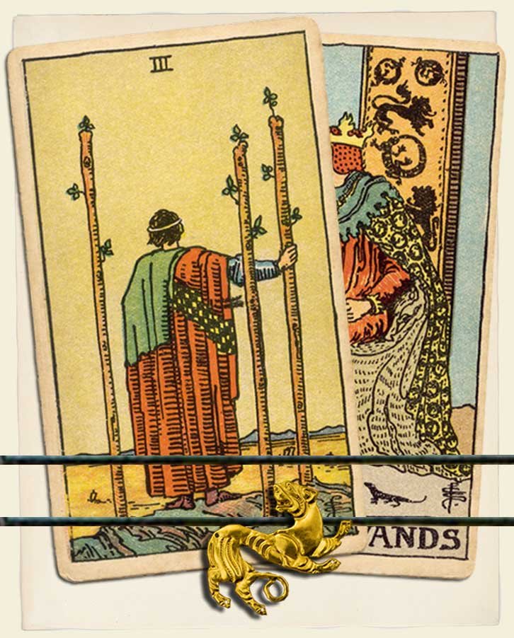 Three of Wands and King of Wands Combination Reading (with insights for ...