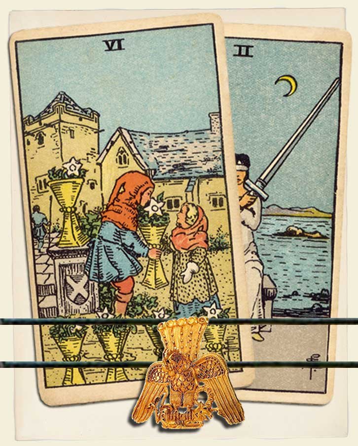 Six of Cups and Two of Swords Combination Reading (with insights for ...