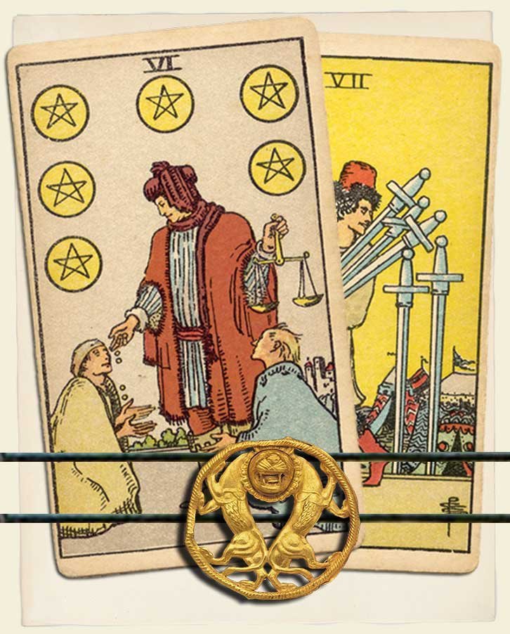 Six of Pentacles and Seven of Swords Combination Reading (with insights ...