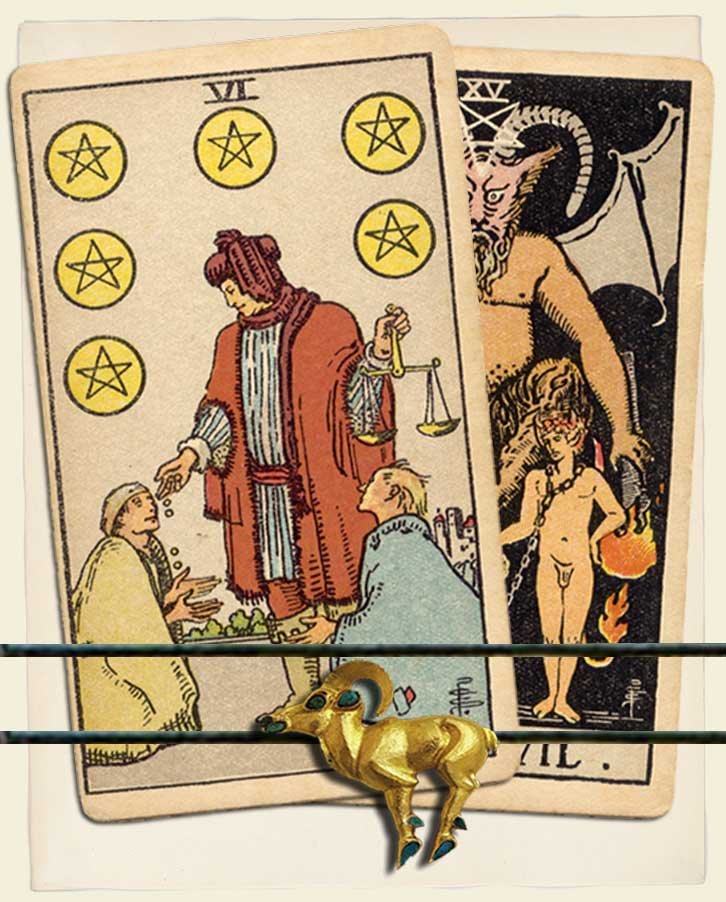 Six of Pentacles and The Devil Combination Reading (with insights for ...