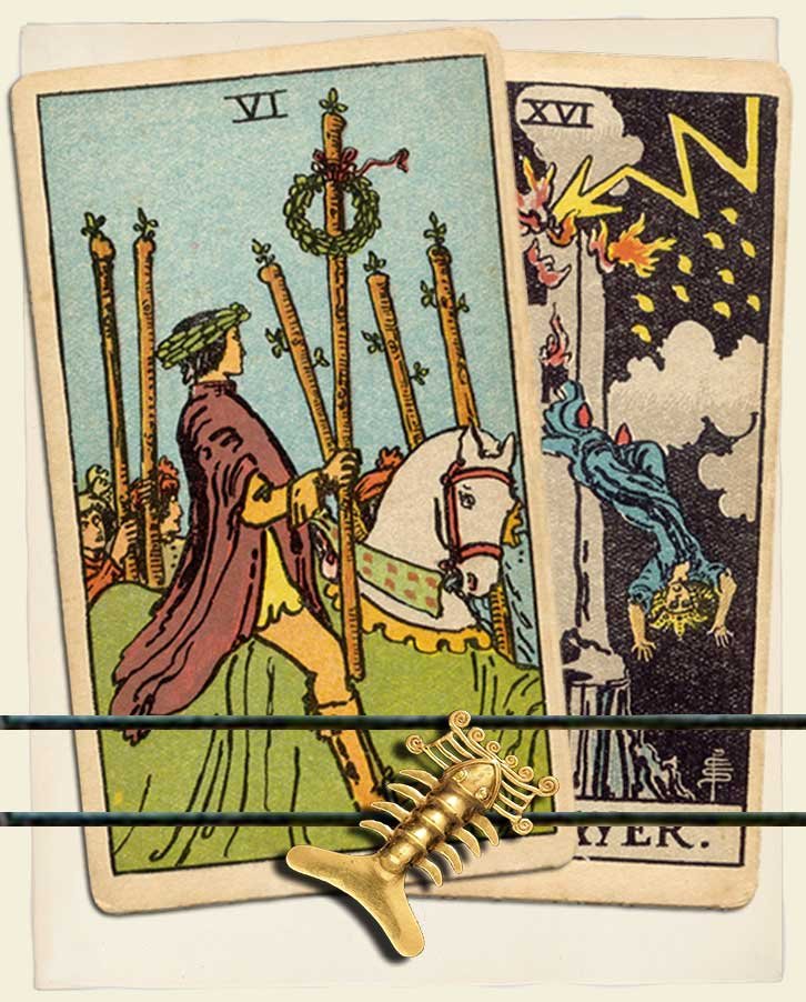 Six of Wands and The Tower Combination Reading (with insights for love ...