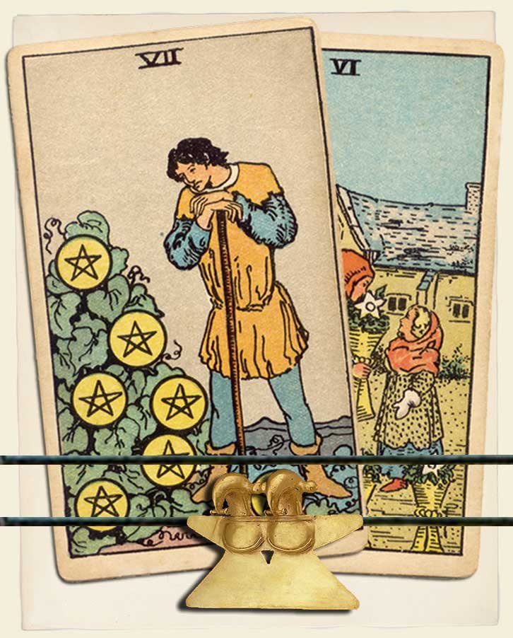 Seven of Pentacles and Six of Cups Combination Reading (with insights ...