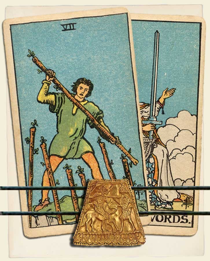 Seven Of Wands And Queen Of Swords Combination Reading With Insights