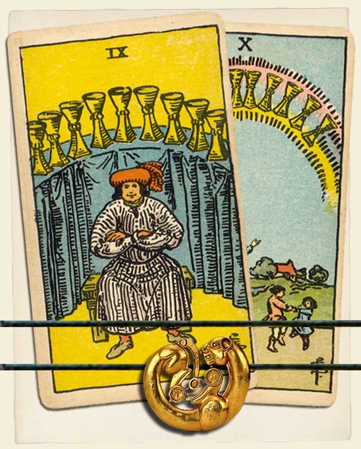 Nine of Cups and Ten of Cups Combination Reading (with insights for