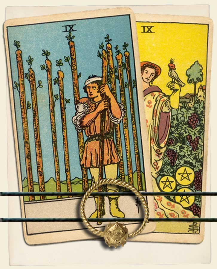 Nine of Wands and Nine of Pentacles Combination Reading (with insights ...