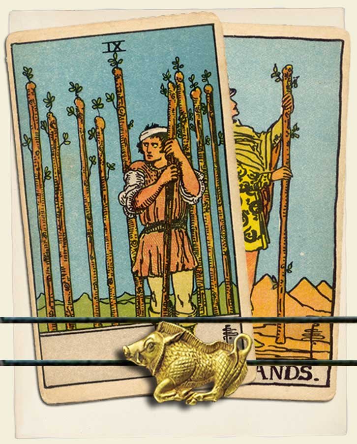 nine of wands in love reading