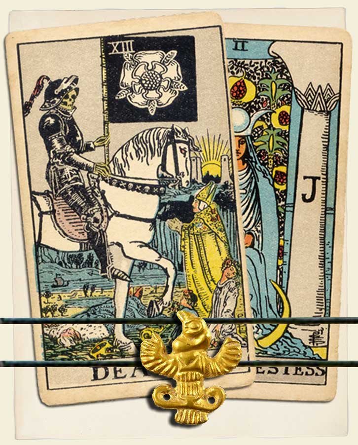Death and The High Priestess Combination Reading (with insights for
