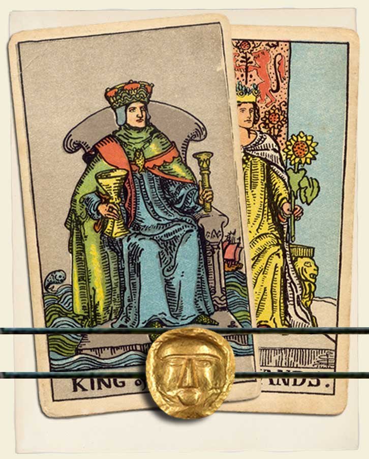 King of Cups and Queen of Wands Combination Reading (with insights for