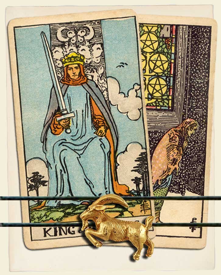 King of Swords and Five of Pentacles Combination Reading (with insights ...