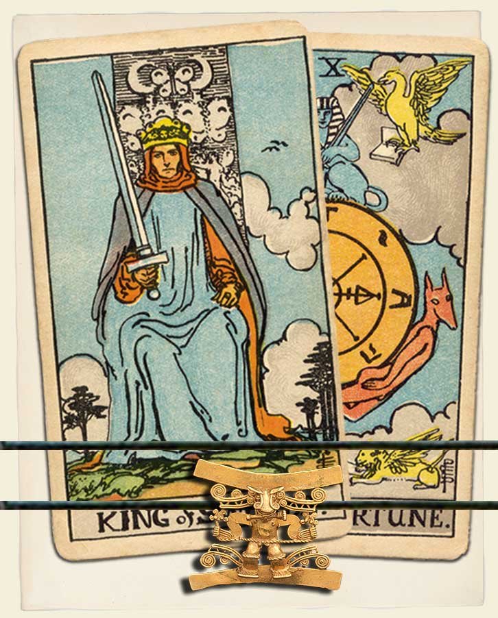 King of Swords and Wheel of Fortune Combination Reading (with insights ...