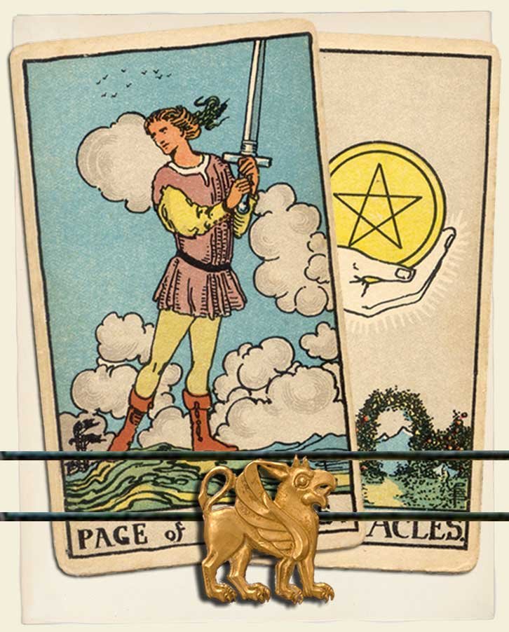 Page of Swords and Ace of Pentacles Combination Reading (with insights ...