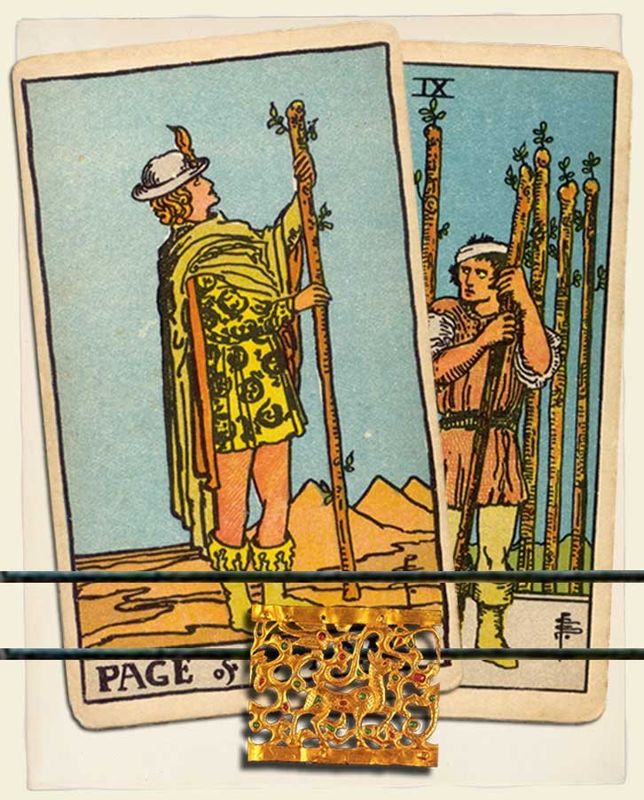 page of wands in love reading