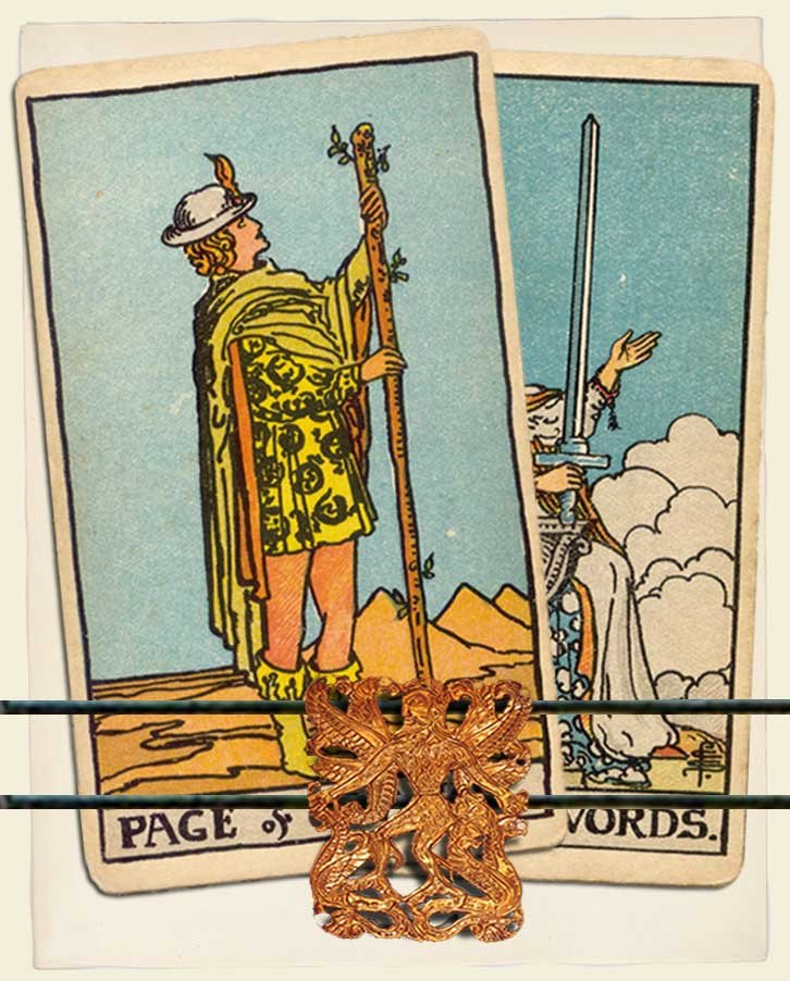 Page of Wands and Queen of Swords Combination Reading (with insights ...