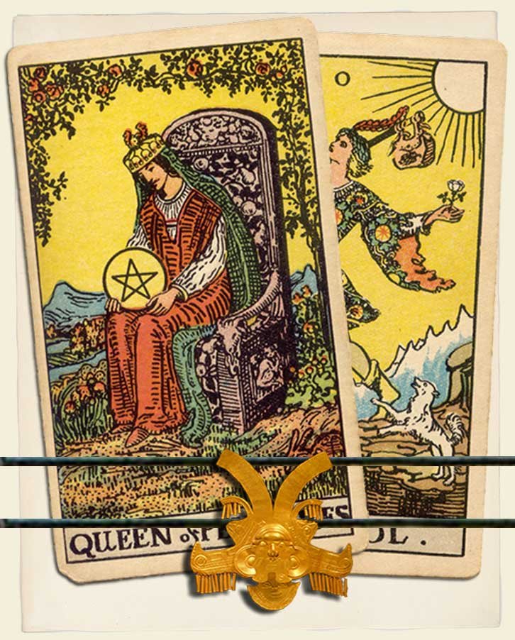 Queen of Pentacles and The Fool Combination Reading (with insights for ...