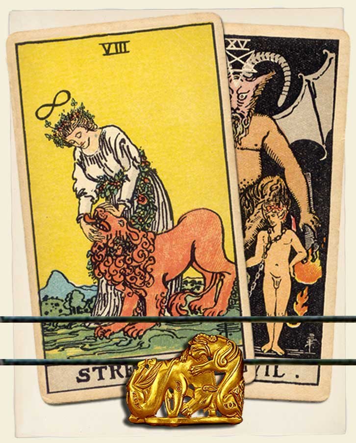 Strength and The Devil Combination Reading (with insights for love