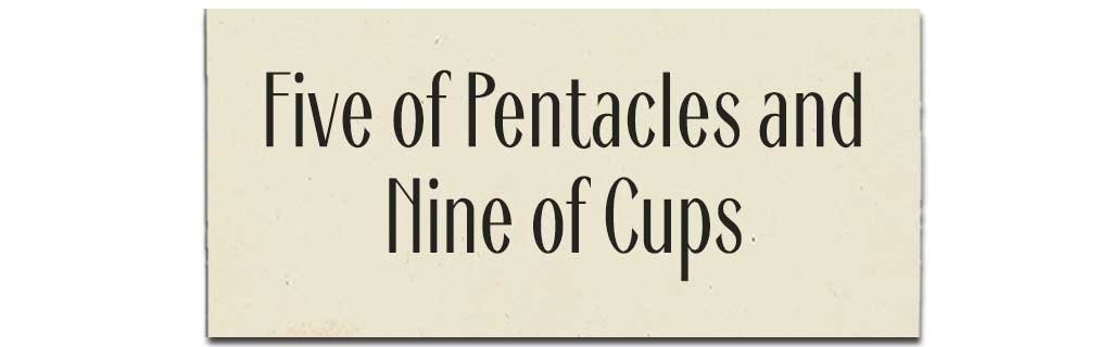 Five of Pentacles Combinations – combotarot.com